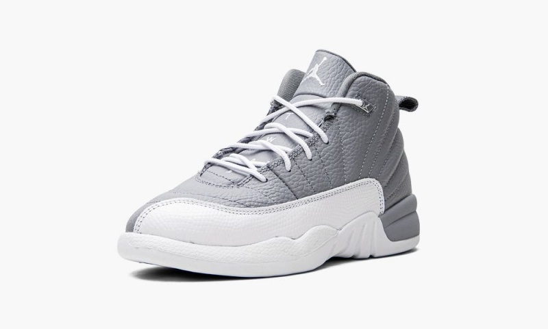 Nike Air Jordan 12 Retro 'Stealth' Schoenen Kinderen Wit Grijs Nederland | 957143-SMI