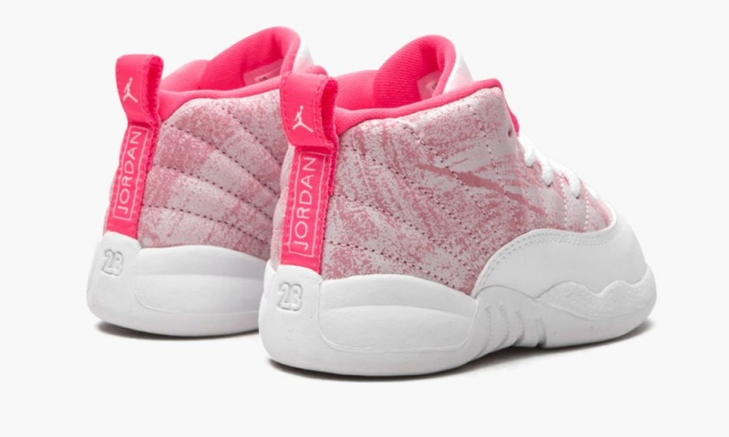Nike Air Jordan 12 Retro TD 'Artic Punch' Schoenen Kinderen Wit Roze Nederland | 017926-EIY