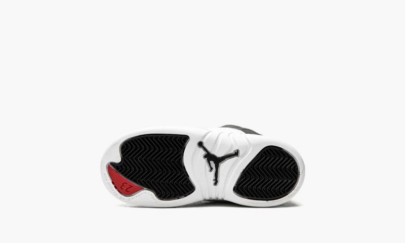 Nike Air Jordan 12 Retro TD 'Playoffs 2022' Schoenen Kinderen Zwart Rood Wit Nederland | 526174-CGL