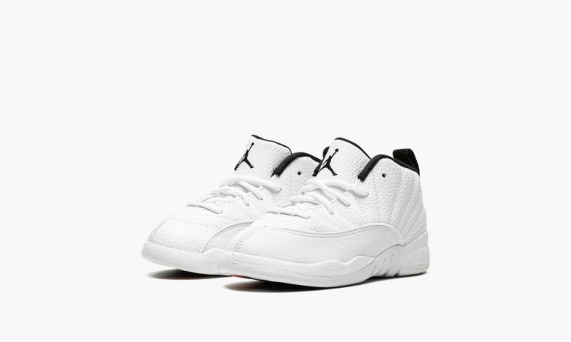 Nike Air Jordan 12 Retro (TD) 'Twist' Schoenen Kinderen Wit Zwart Rood Nederland | 038549-GFO