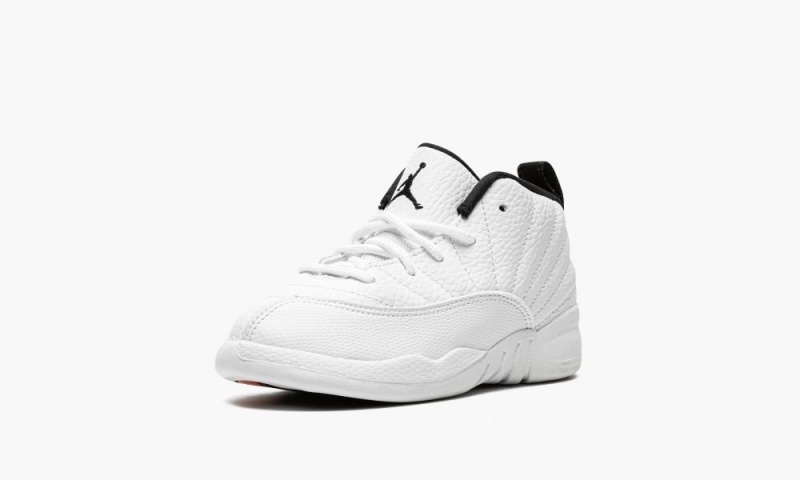 Nike Air Jordan 12 Retro (TD) 'Twist' Schoenen Kinderen Wit Zwart Rood Nederland | 038549-GFO