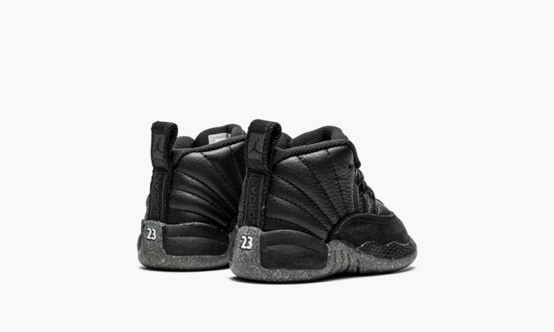 Nike Air Jordan 12 Retro TD 'Utility' Schoenen Kinderen Zwart Nederland | 495762-PNG