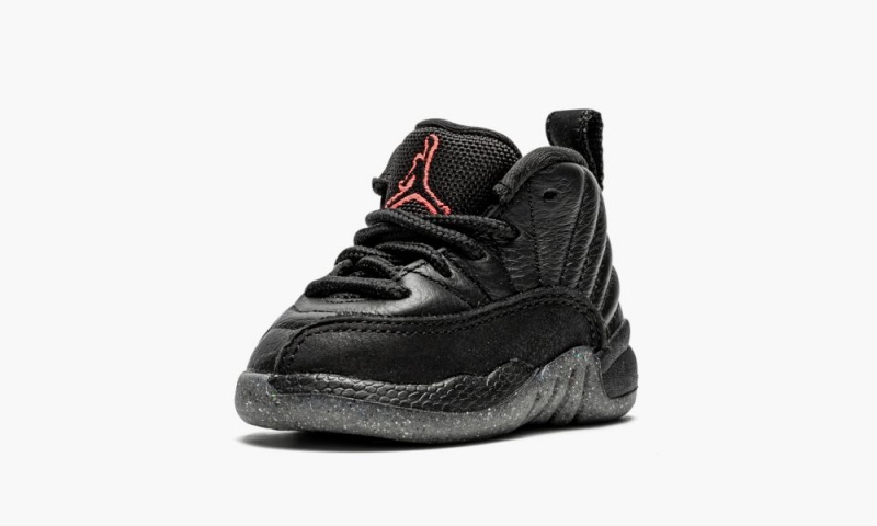 Nike Air Jordan 12 Retro TD 'Utility' Schoenen Kinderen Zwart Nederland | 495762-PNG