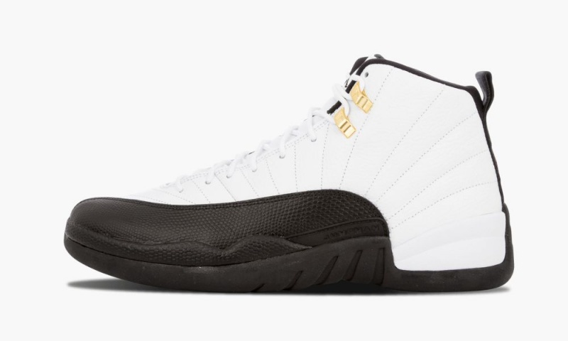 Nike Air Jordan 12 Retro \'Taxi\' Schoenen Heren Wit Zwart Rood Nederland | 267130-DYT
