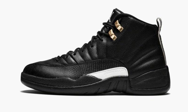 Nike Air Jordan 12 Retro \'The Master\' Schoenen Heren Wit Zwart Goud Nederland | 109436-PZQ