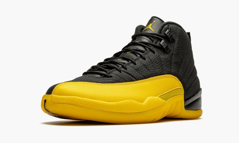 Nike Air Jordan 12 Retro 'University Gold' Schoenen Heren Zwart Zwart Goud Nederland | 476532-FHE