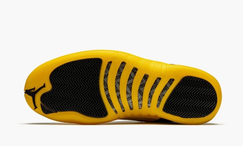 Nike Air Jordan 12 Retro 'University Gold' Schoenen Heren Zwart Zwart Goud Nederland | 476532-FHE