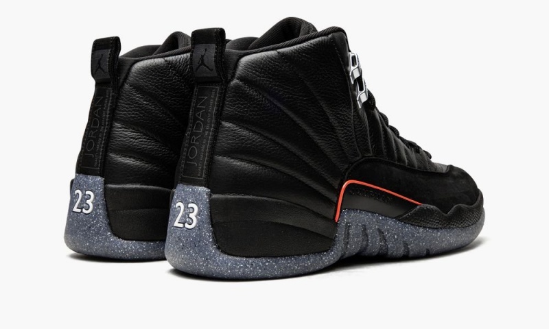Nike Air Jordan 12 Retro 'Utility' Schoenen Heren Zwart Zwart Lichtrood Nederland | 506814-OYF