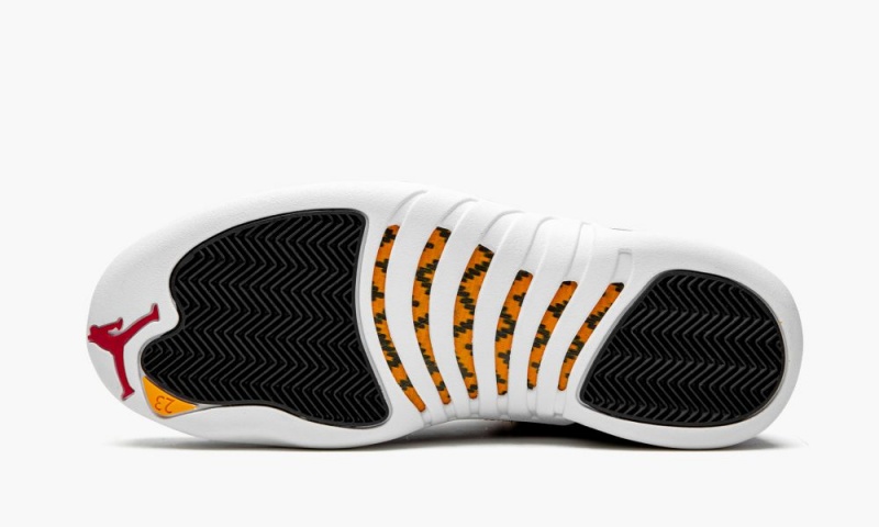 Nike Air Jordan 12 'Reverse Taxi' Schoenen Heren Zwart Goud Wit Nederland | 643715-AIX