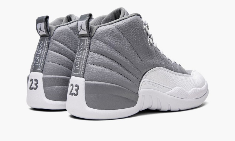 Nike Air Jordan 12 'Stealth' Schoenen Heren Wit Grijs Nederland | 501974-UYH