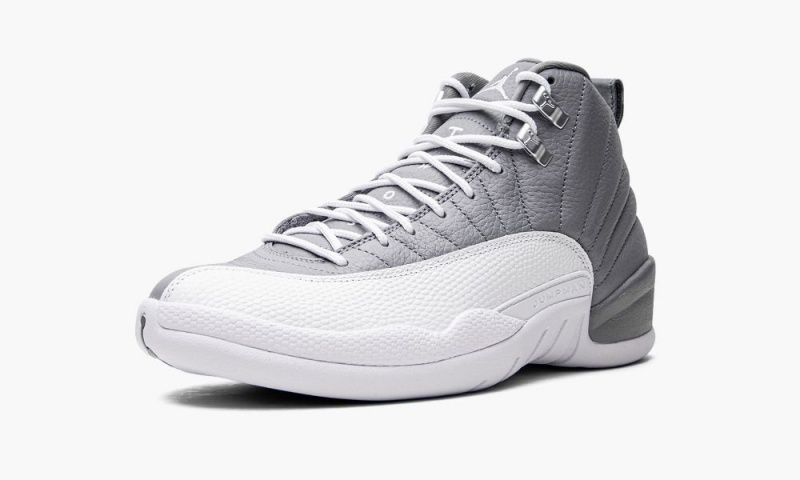 Nike Air Jordan 12 'Stealth' Schoenen Heren Wit Grijs Nederland | 501974-UYH