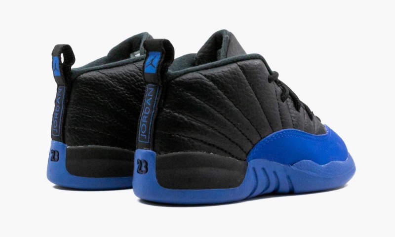 Nike Air Jordan 12 TD 'Royal' Schoenen Kinderen Zwart Koningsblauw Nederland | 386271-GTB