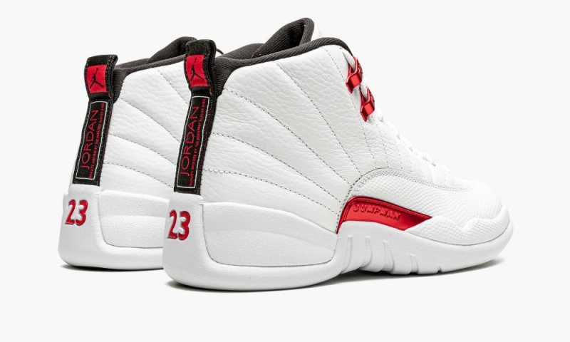 Nike Air Jordan 12 'Twist' Schoenen Heren Wit Rood Zwart Nederland | 630528-NAU