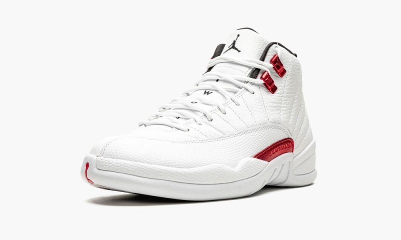 Nike Air Jordan 12 'Twist' Schoenen Heren Wit Rood Zwart Nederland | 630528-NAU