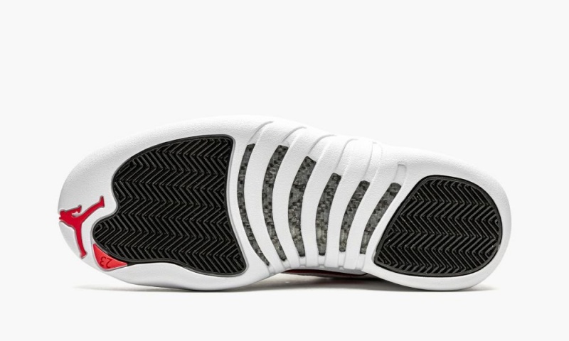 Nike Air Jordan 12 'Twist' Schoenen Heren Wit Rood Zwart Nederland | 630528-NAU