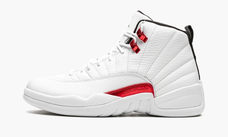 Nike Air Jordan 12 \'Twist\' Schoenen Heren Wit Rood Zwart Nederland | 630528-NAU