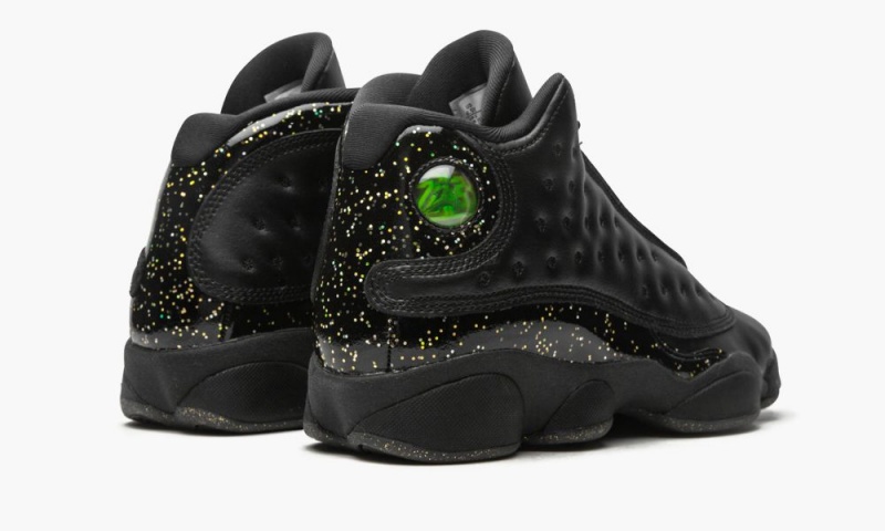 Nike Air Jordan 13 GS 'Gold Glitter' Schoenen Kinderen Zwart Metal Goud Nederland | 452309-RDU