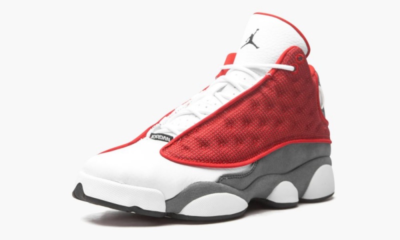 Nike Air Jordan 13 GS 'Red Flint' Schoenen Kinderen Rood Grijs Wit Zwart Nederland | 067249-IGY