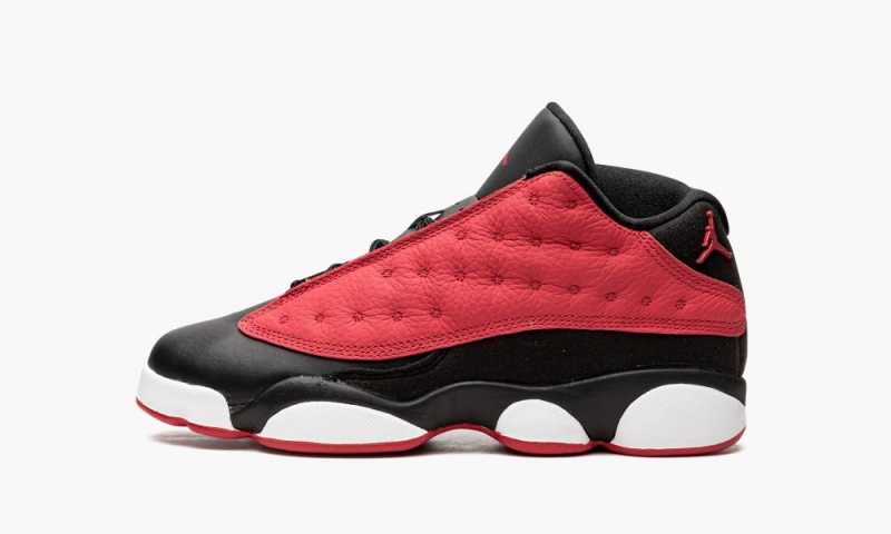 Nike Air Jordan 13 Low GS 'Very Berry' Schoenen Kinderen Zwart Wit Rood Nederland | 956023-FWH