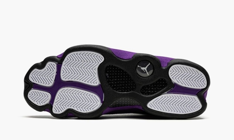 Nike Air Jordan 13 Retro 'Court Purple' Schoenen Heren Zwart Wit Paars Nederland | 610874-NPJ