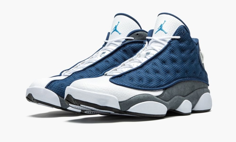 Nike Air Jordan 13 Retro 'Flint 2020' Schoenen Heren Donkerblauw Grijs Wit Nederland | 762153-TNO