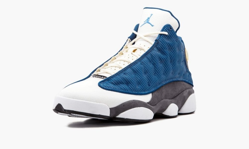 Nike Air Jordan 13 Retro 'Flint' Schoenen Heren Wit Blauw Nederland | 421873-MSJ