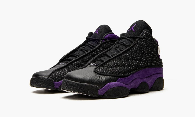Nike Air Jordan 13 Retro GS 'Court Purple' Schoenen Kinderen Zwart Paars Wit Nederland | 459273-QRB