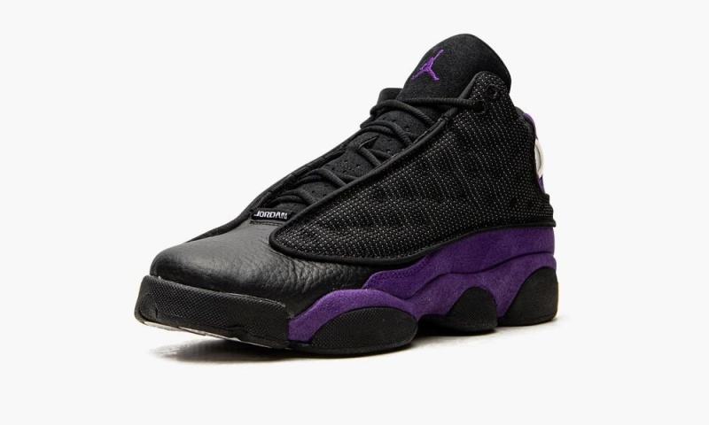 Nike Air Jordan 13 Retro GS 'Court Purple' Schoenen Kinderen Zwart Paars Wit Nederland | 459273-QRB