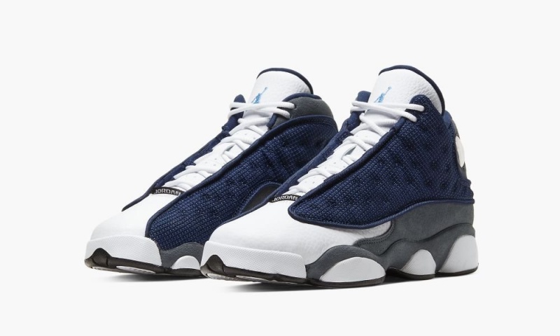 Nike Air Jordan 13 Retro GS 'Flint 2020' Schoenen Kinderen Donkerblauw Blauw Nederland | 147835-TKL