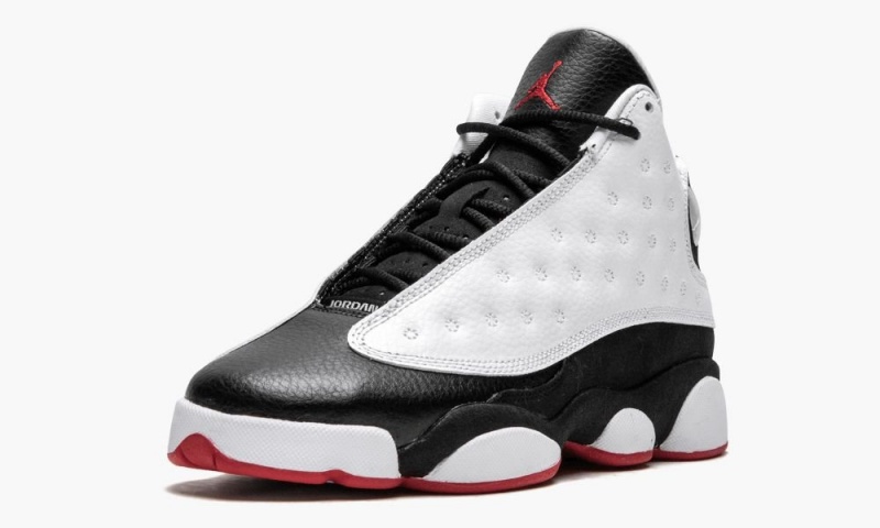 Nike Air Jordan 13 Retro GS 'He Got Game' Schoenen Kinderen Wit Zwart Rood Nederland | 654732-XVQ