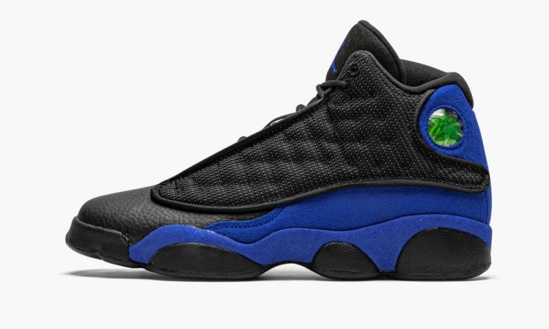 Nike Air Jordan 13 Retro GS \'Hyper Royal\' Schoenen Kinderen Zwart Koningsblauw Wit Nederland | 307516-ISL
