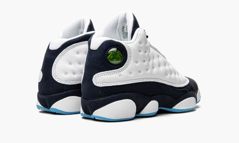 Nike Air Jordan 13 Retro GS 'Obsidian' Schoenen Kinderen Wit Donkerblauw Gekleurd Nederland | 792016-RUW