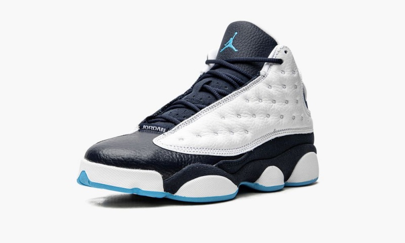 Nike Air Jordan 13 Retro GS 'Obsidian' Schoenen Kinderen Wit Donkerblauw Gekleurd Nederland | 792016-RUW