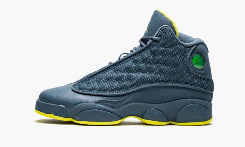 Nike Air Jordan 13 Retro (GS) \'Squadron Blue\' Schoenen Kinderen Blauw Geel Nederland | 853217-QXZ