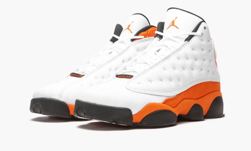 Nike Air Jordan 13 Retro GS 'Starfish' Schoenen Kinderen Wit Zwart Nederland | 023965-UBO