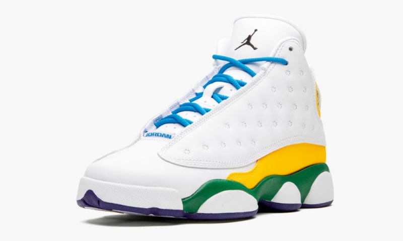 Nike Air Jordan 13 Retro KSA 'Playground' Schoenen Kinderen Wit Zwart Oranje Nederland | 483509-UXV