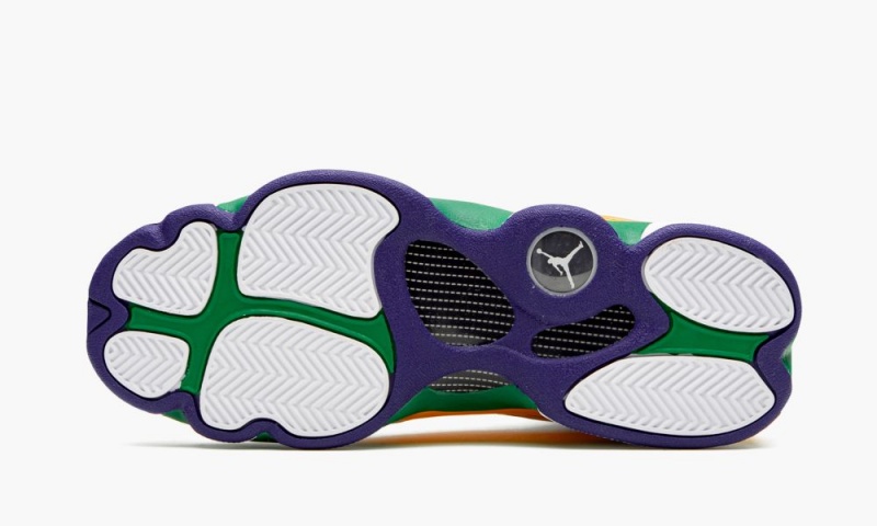 Nike Air Jordan 13 Retro KSA 'Playground' Schoenen Kinderen Wit Zwart Oranje Nederland | 483509-UXV