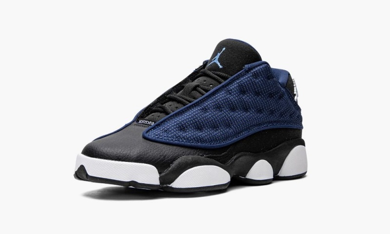Nike Air Jordan 13 Retro Low BG Schoenen Kinderen Blauw Metal Zilver Nederland | 712839-MRS