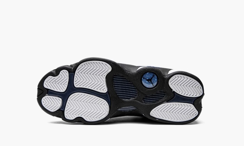 Nike Air Jordan 13 Retro Low BG Schoenen Kinderen Blauw Metal Zilver Nederland | 712839-MRS