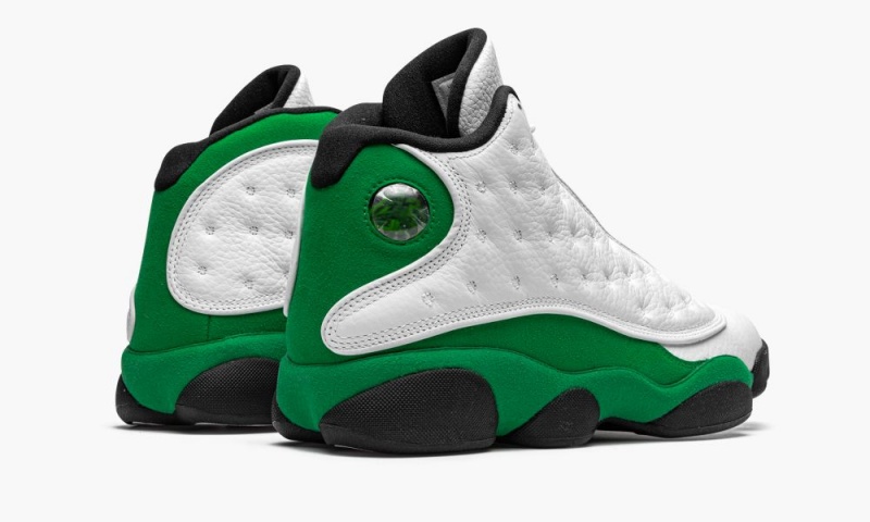 Nike Air Jordan 13 Retro 'Lucky Green' Schoenen Heren Wit Zwart Groen Nederland | 624891-LVN
