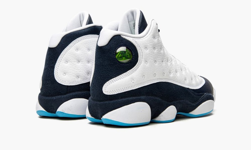 Nike Air Jordan 13 Retro 'Obsidian' Schoenen Heren Wit Donkerblauw Gekleurd Nederland | 231670-HFE