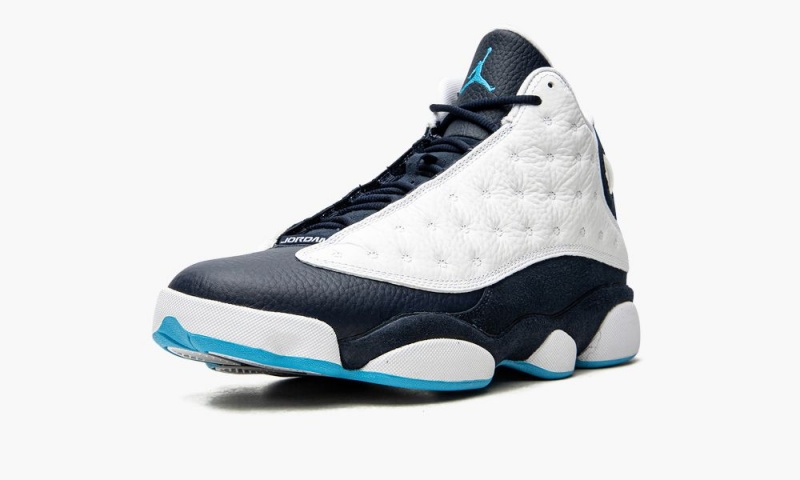 Nike Air Jordan 13 Retro 'Obsidian' Schoenen Heren Wit Donkerblauw Gekleurd Nederland | 231670-HFE