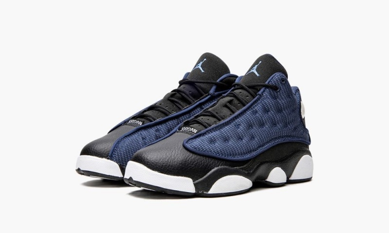Nike Air Jordan 13 Retro PS 'Brave Blue' Schoenen Kinderen Blauw Zwart Wit Nederland | 975348-VSA