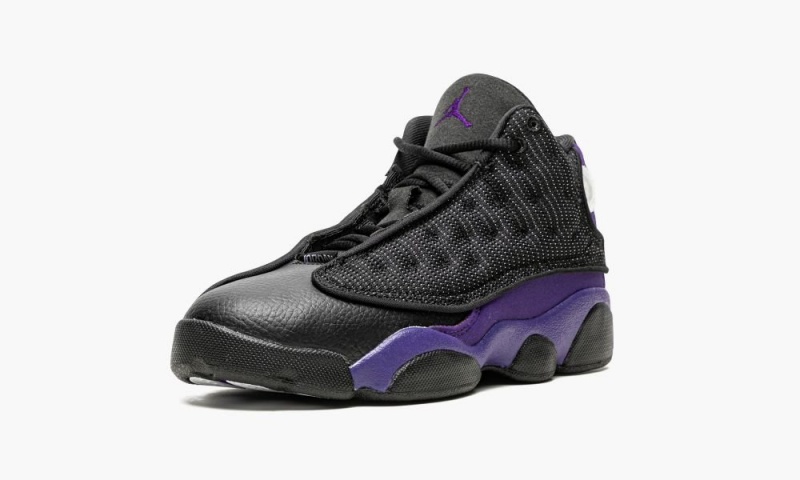 Nike Air Jordan 13 Retro PS 'Court Purple' Schoenen Kinderen Zwart Paars Wit Nederland | 589602-VZA