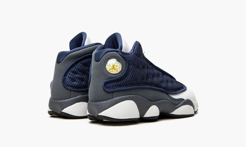 Nike Air Jordan 13 Retro PS 'Flint 2020' Schoenen Kinderen Donkerblauw Grijs Wit Nederland | 498076-NEA