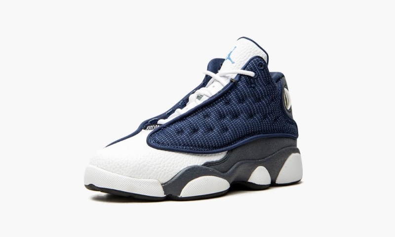 Nike Air Jordan 13 Retro PS 'Flint 2020' Schoenen Kinderen Donkerblauw Grijs Wit Nederland | 498076-NEA