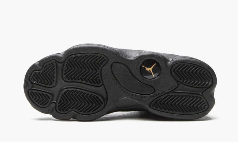 Nike Air Jordan 13 Retro PS 'Gold Glitter' Schoenen Kinderen Zwart Metal Goud Nederland | 801745-QGE