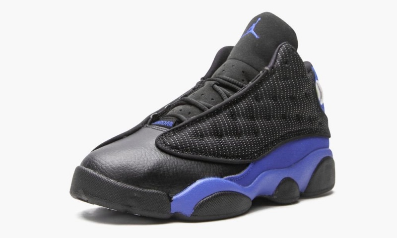 Nike Air Jordan 13 Retro PS 'Hyper Royal' Schoenen Kinderen Zwart Wit Koningsblauw Nederland | 137249-JUZ