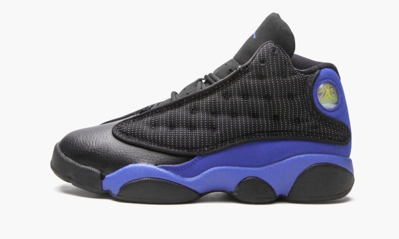 Nike Air Jordan 13 Retro PS \'Hyper Royal\' Schoenen Kinderen Zwart Wit Koningsblauw Nederland | 137249-JUZ