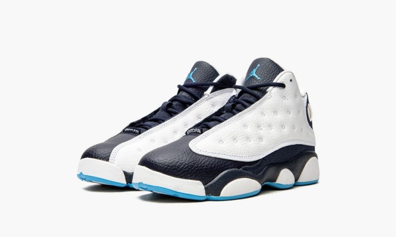 Nike Air Jordan 13 Retro PS 'Obsidian' Schoenen Kinderen Wit Obsidian Donker Nederland | 915362-XYJ